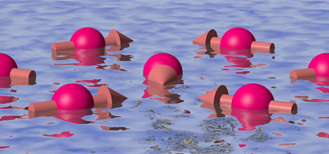 general image before in relation to a triangular lattice spin liquid (purely for graphical effect)