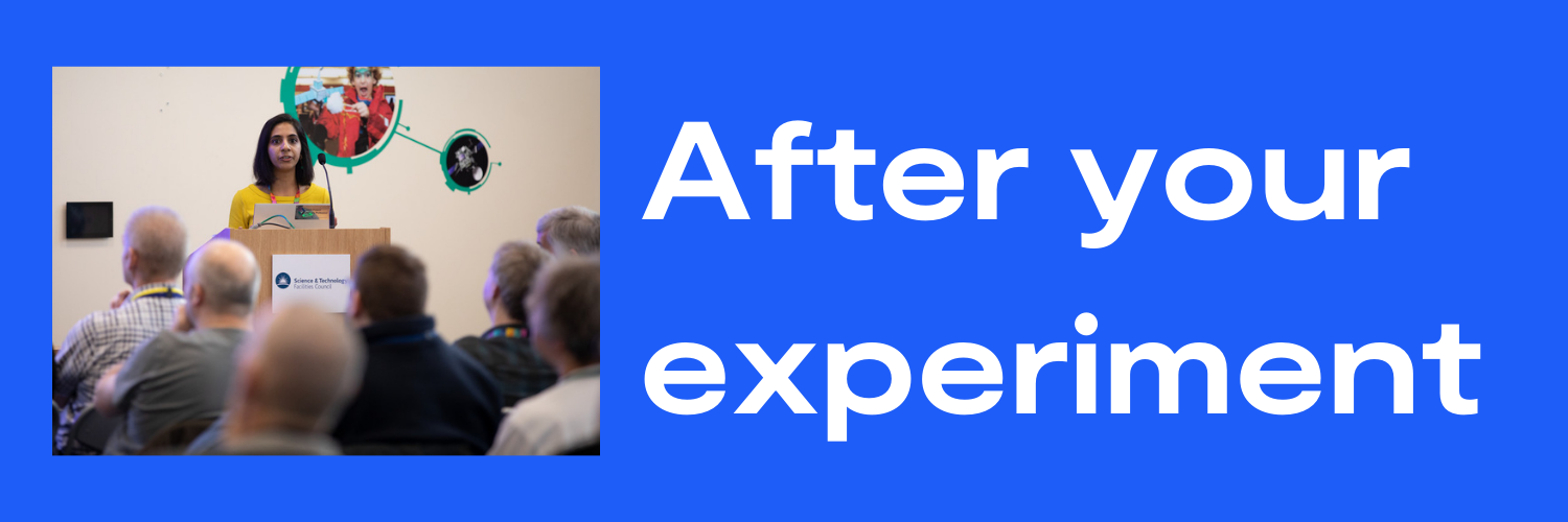 link to After your experiment info