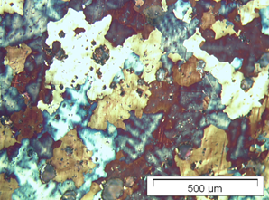 The microstructures of an Achtkant-type sword in the core area