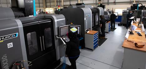 ​The new machines in the ISIS Mechanical Workshop