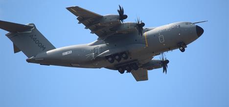 Airbus A400M in flight. Credit: Pixabay