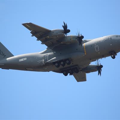 Airbus A400M in flight. Credit: Pixabay