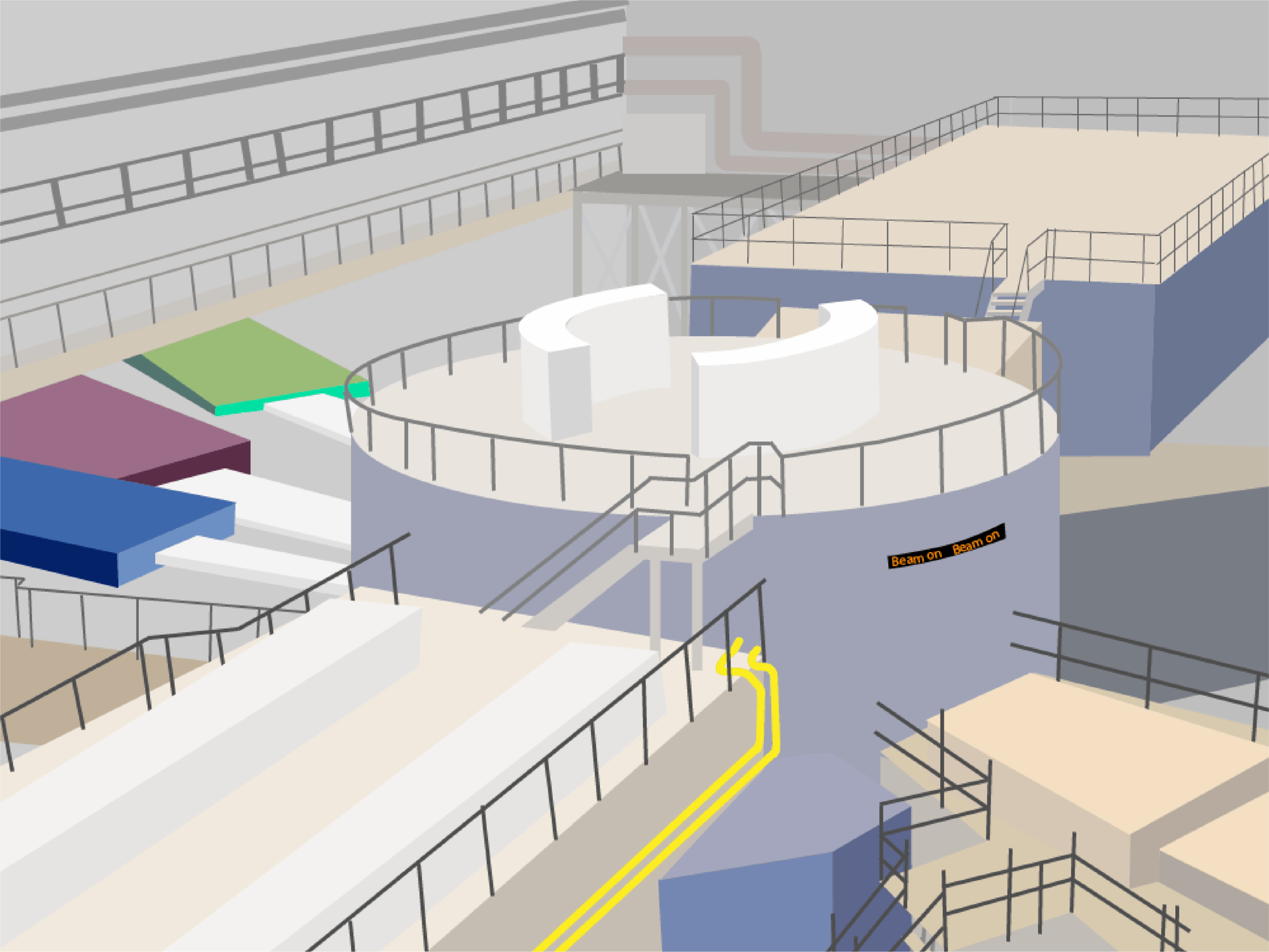 Illustration of the ISIS Target Station