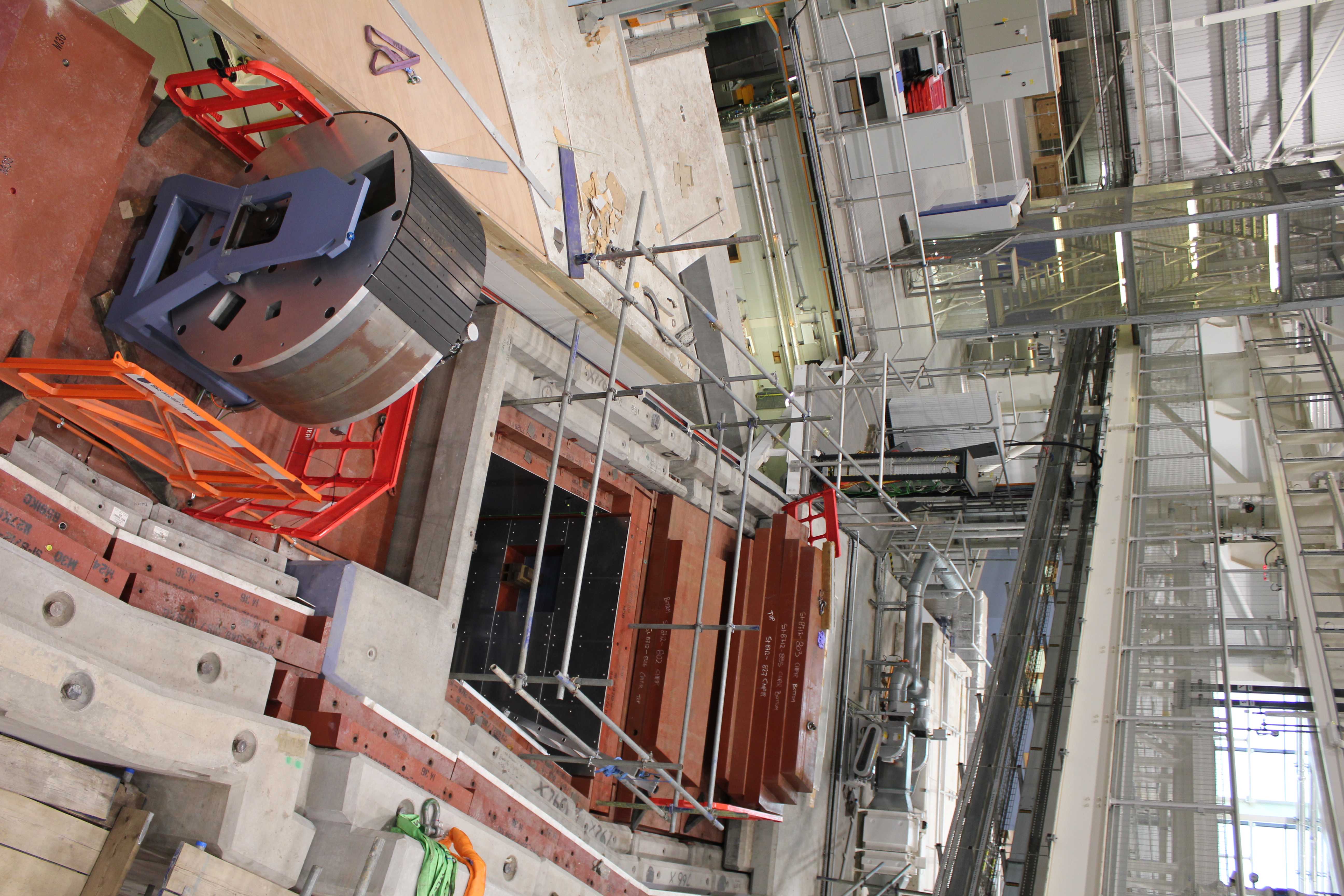 ChipIr beamline with shiekding removed