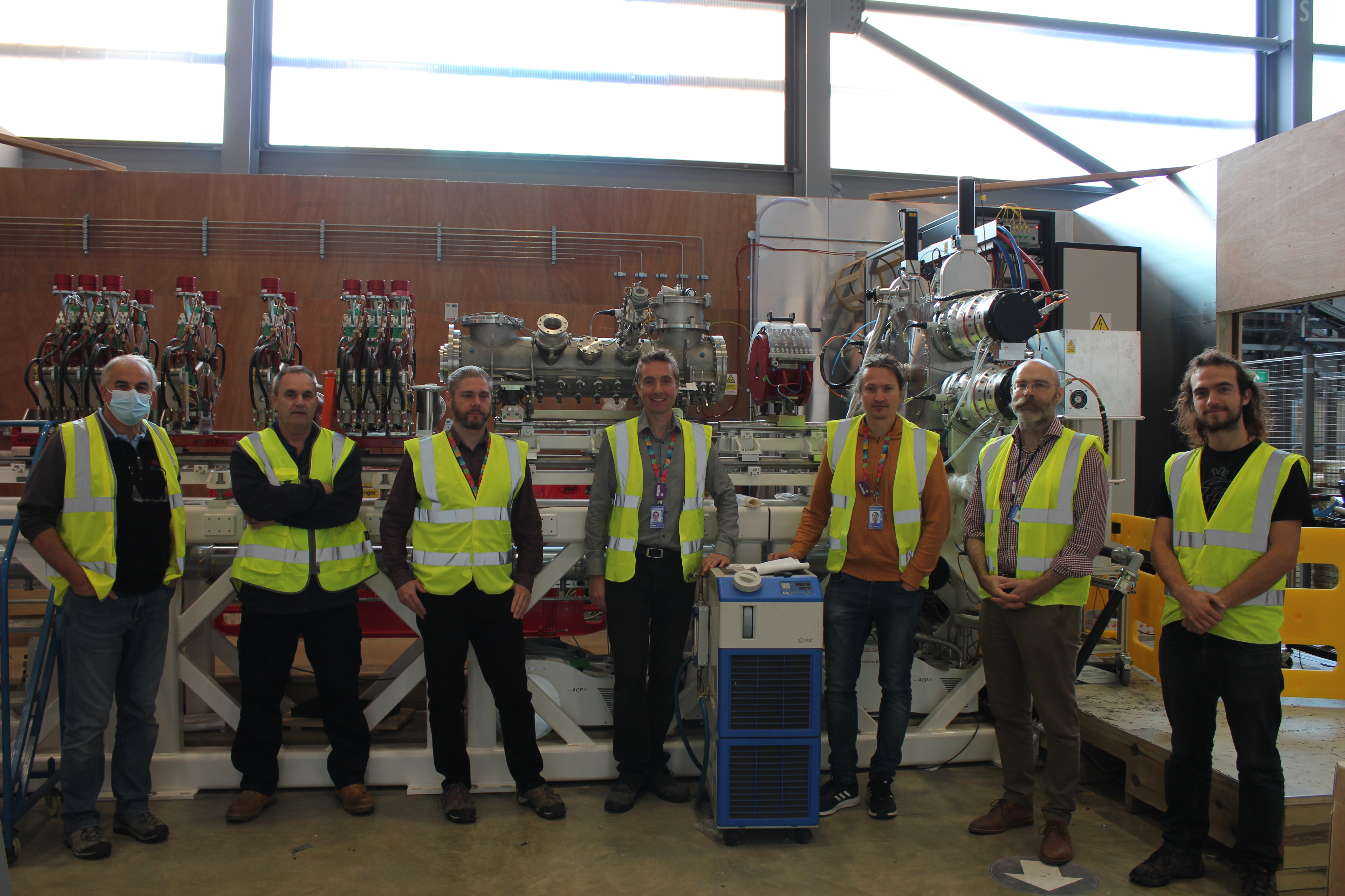 The low energy beams group